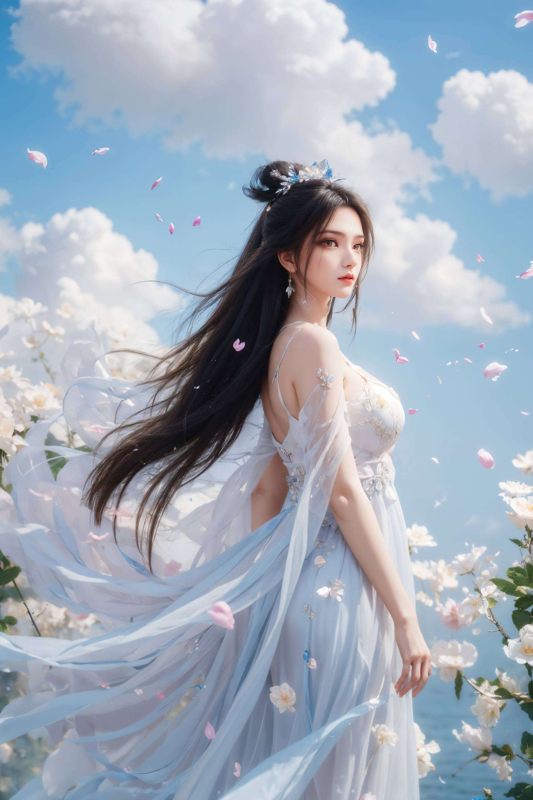这位来自诛仙的冰山美人只要有了她的壁纸