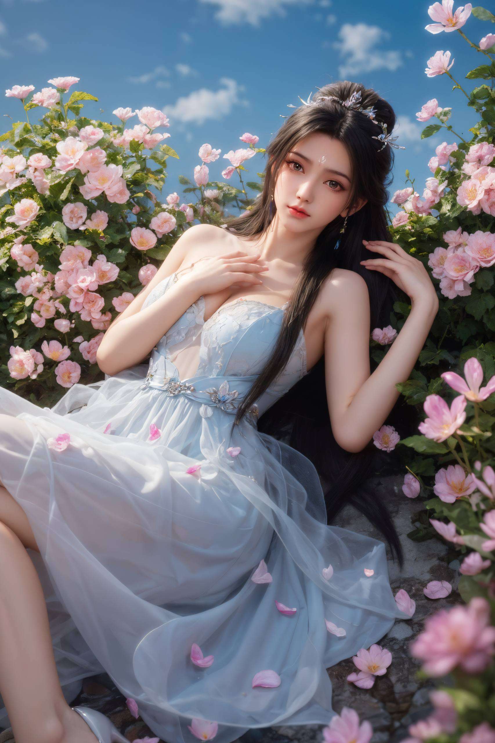 在青云之巅是国漫中最令人心动的女神