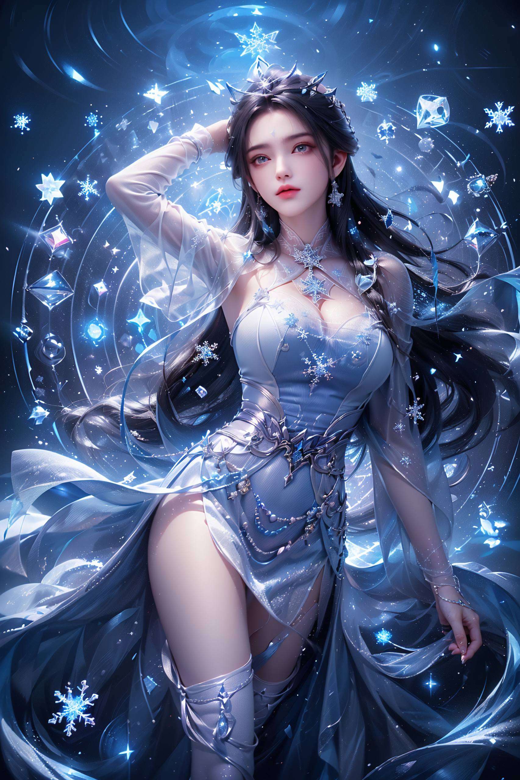 快准狠！每次看到她的高清壁纸陆雪琪