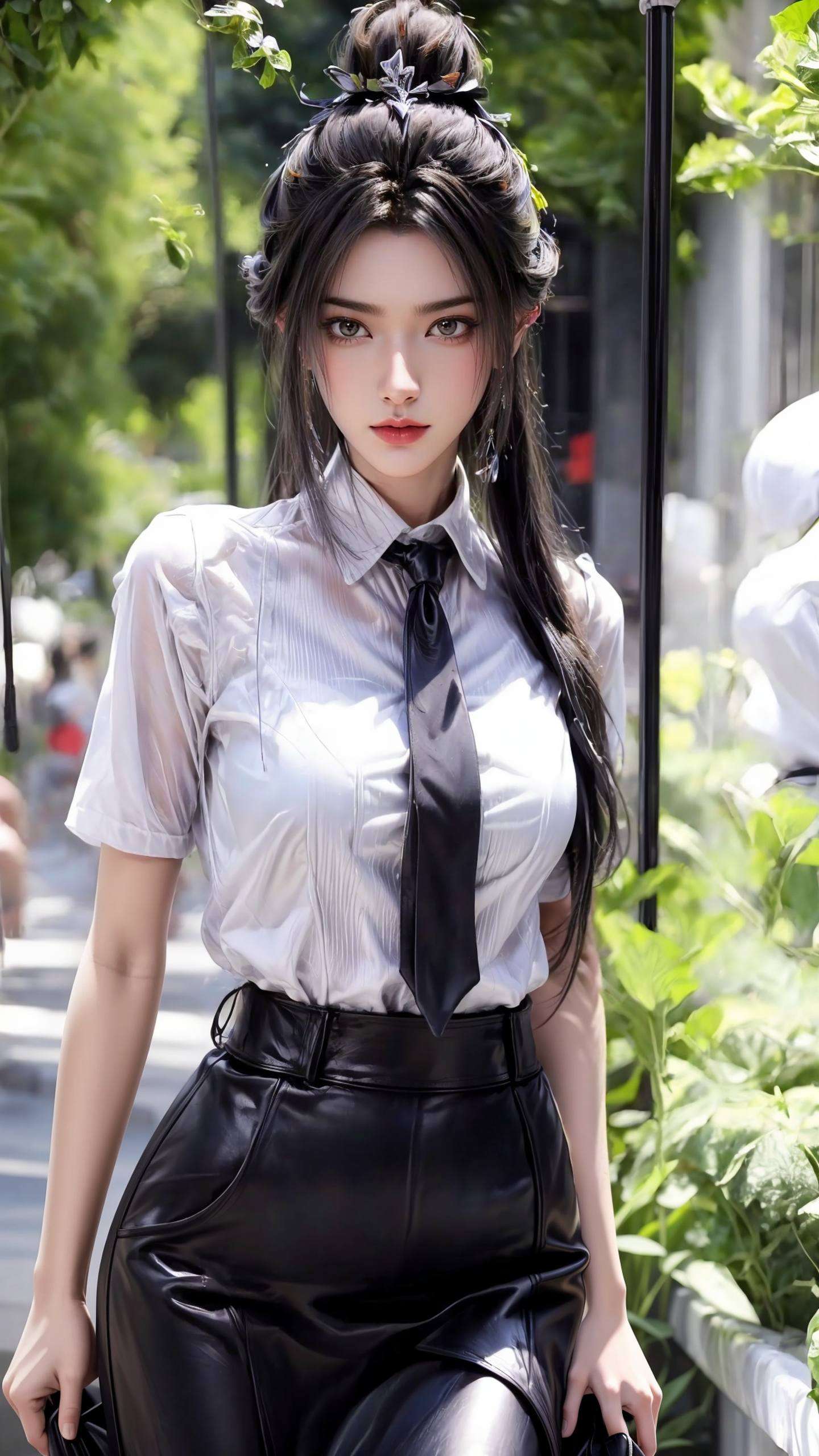 每一帧都像是仙境中的舞蹈眼神如冰