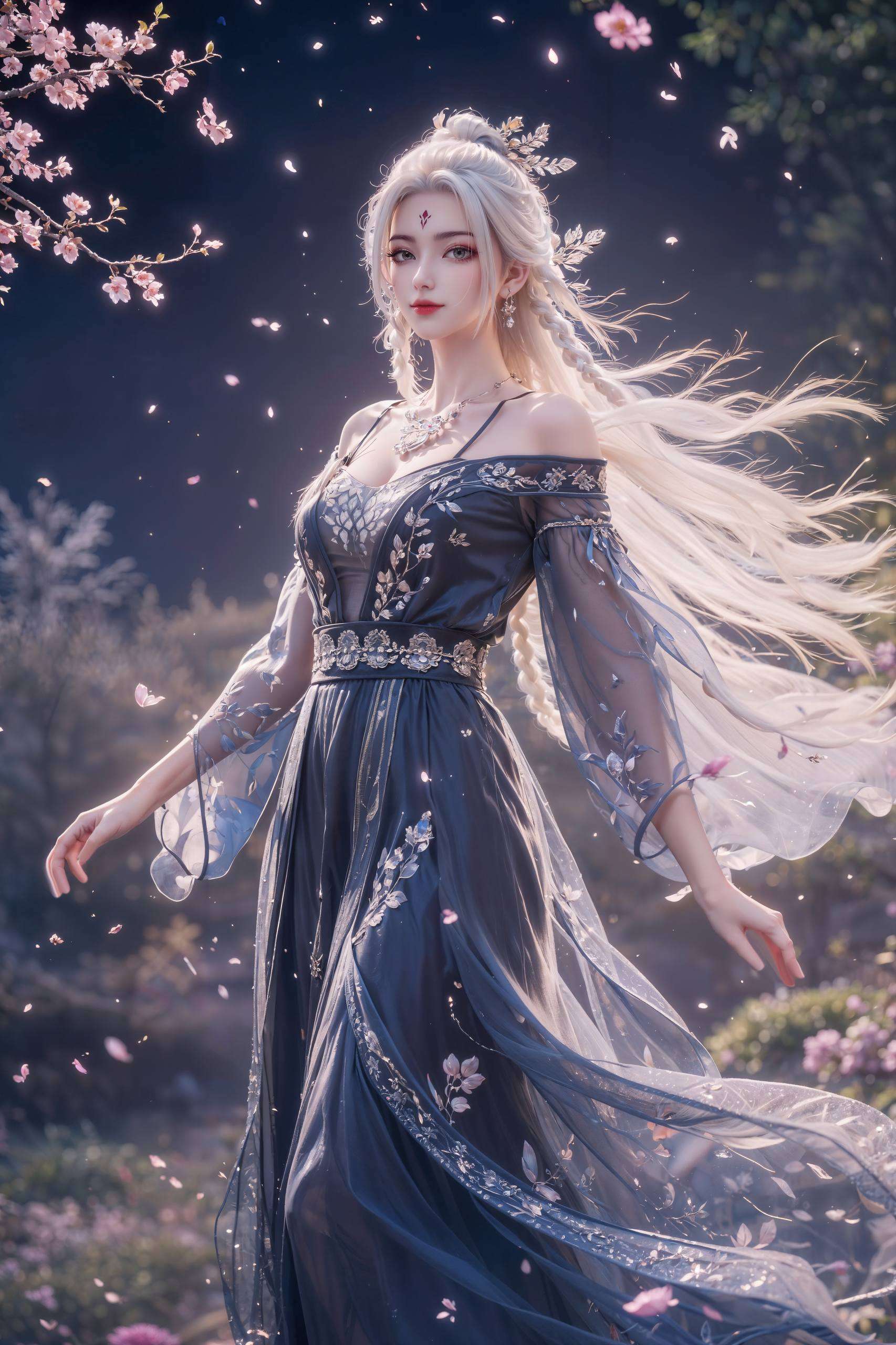 如同一幅精心绘制的古风画卷成为平板壁纸上的焦点
