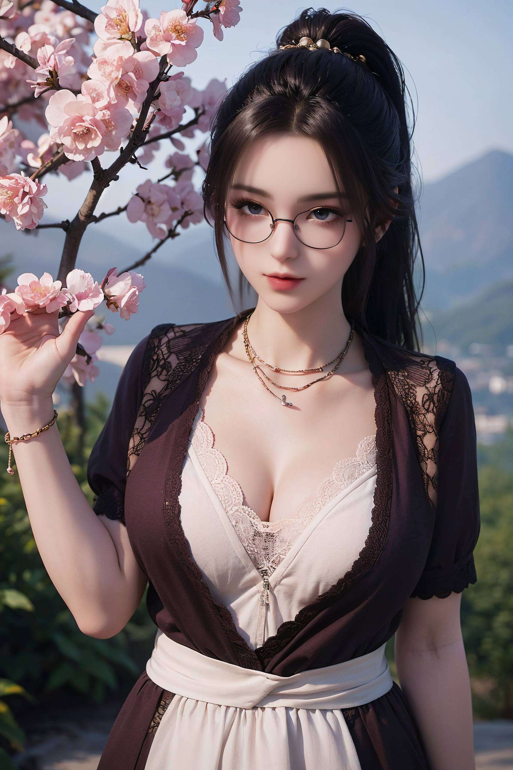 周小环高清壁纸里的她